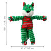 KONG Holiday Floppy Knots Fox Sm/Md - Image 3