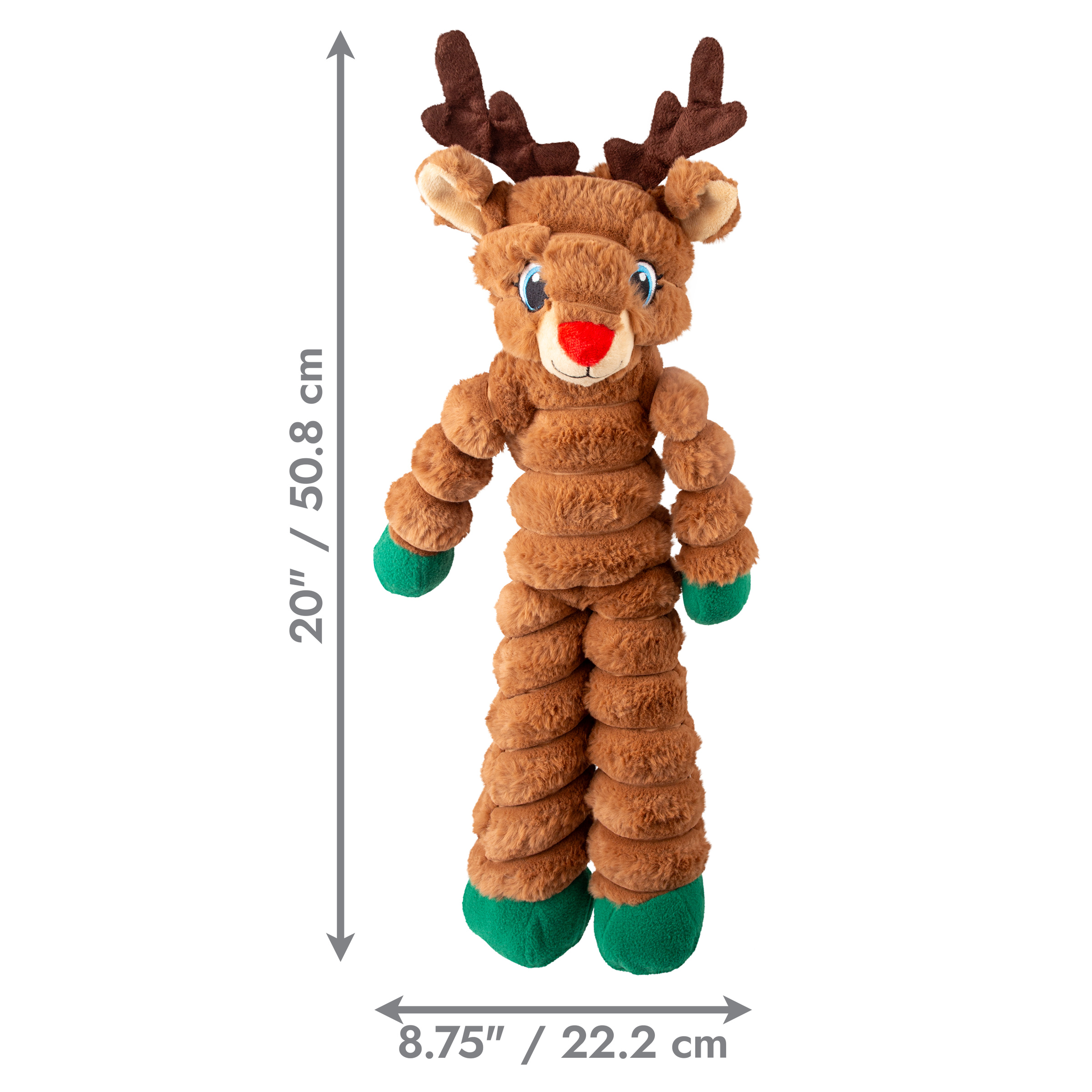 KONG Holiday Shakers™ Crumples Reindeer XL - Image 3