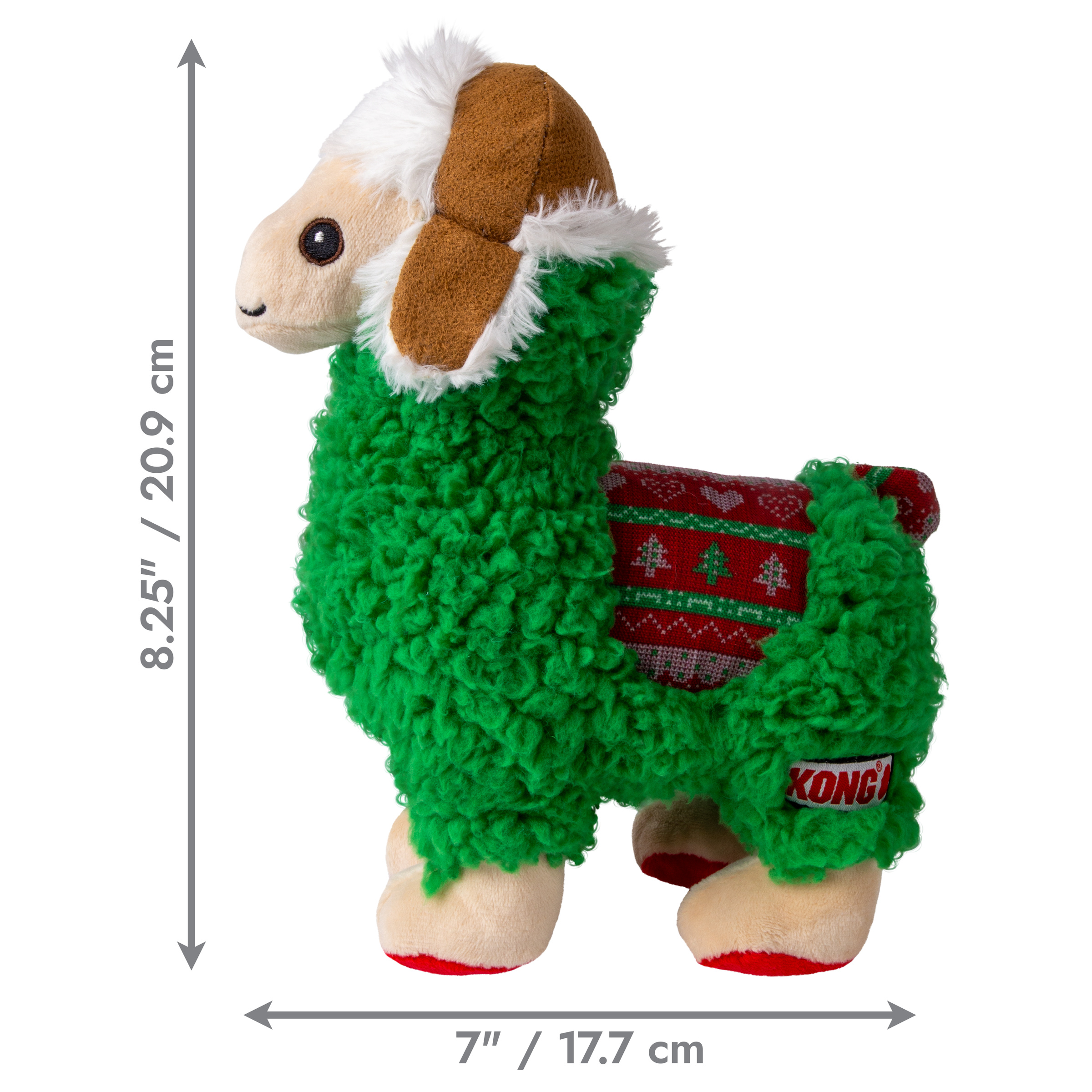KONG Holiday Sherps™ Llama Md - Image 3