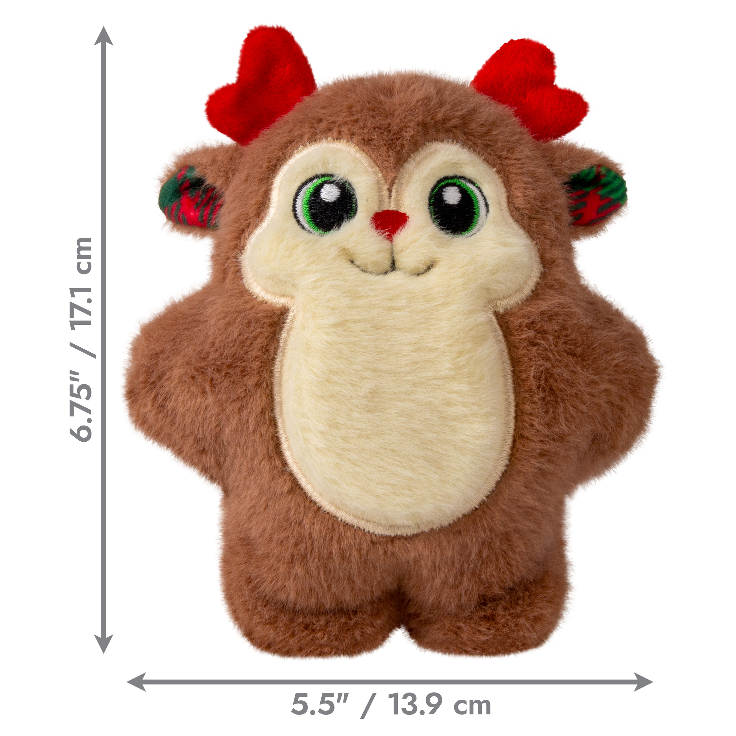 KONG Holiday Snuzzles Reindeer Sm - Image 3