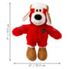 KONG Holiday Wild Knots Bear Red Sm/Md - Image 5