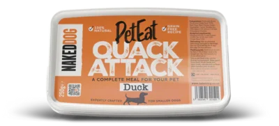 Naked Dog PetEat Quack Attack Duck - 250g