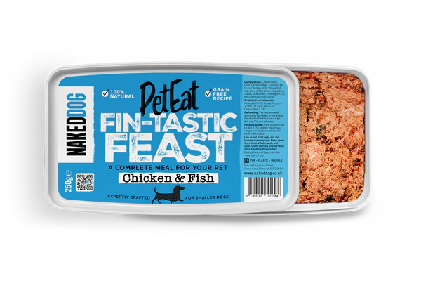 Naked Dog PetEat Fin-tastic Feast Chicken & Fish - 250g - Image 2