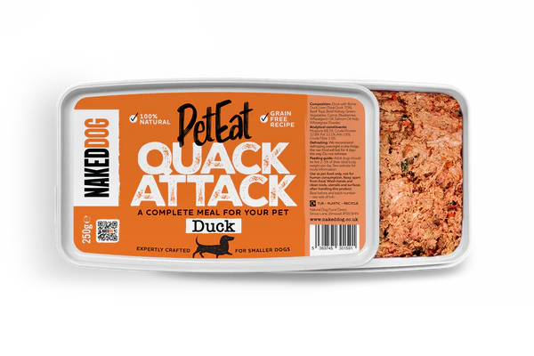 Naked Dog PetEat Quack Attack Duck - 250g - Image 2