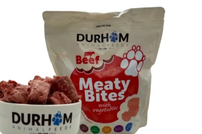 DAF Raw Dog Food – Meaty Bites Beef & Veg 1kg