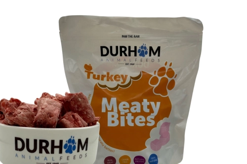 DAF Raw Dog Food – Meaty Bites Turkey 1kg