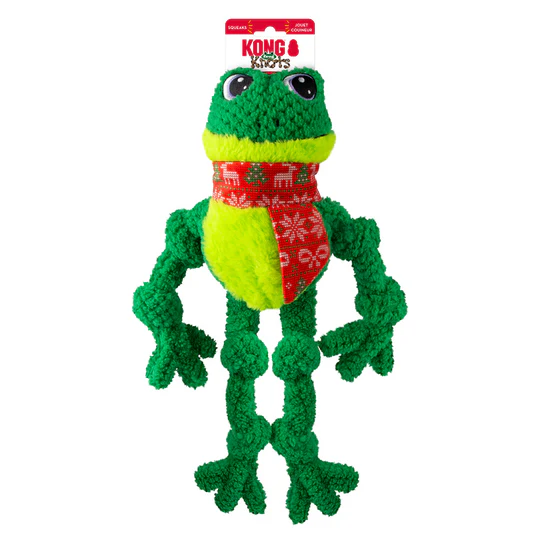 KONG Holiday Knots Frog L/XL - Image 2