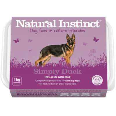 Natural Instinct Simply Duck Raw Dog Food