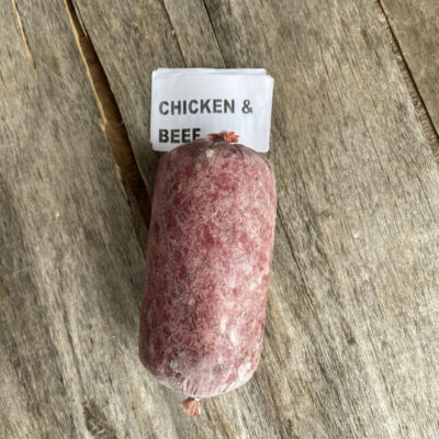 BULMER Raw Dog Food - Minced Chicken & Beef 20-25% Bone 454g