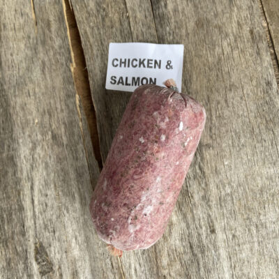 BULMER Raw Dog Food - Minced Chicken & Salmon 20-25% Bone 454g