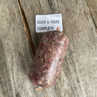 BULMER Raw Dog Food – Complete 80/10/10 Duck & Tripe 454g