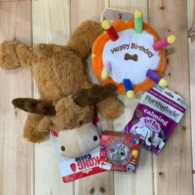 Trusty Pet Supplies Birthday Treat Bundle Box for Dogs