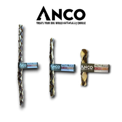 Anco Naturals Beef and Camel Braided Roll