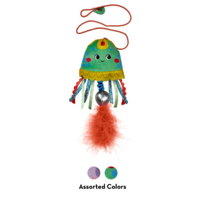 KONG Teaser Jellyfish Assorted Cat Toy