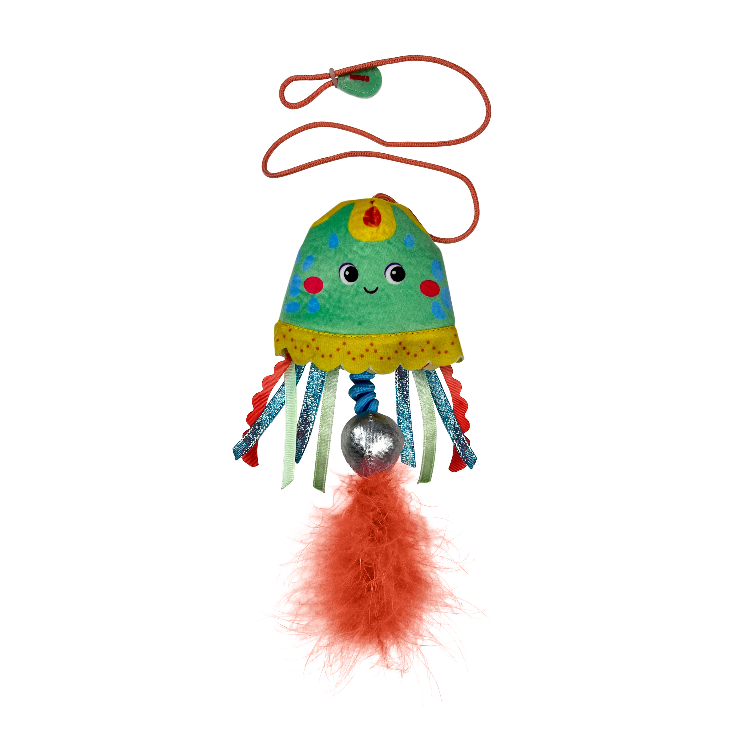 KONG Teaser Jellyfish Assorted Cat Toy - Image 5