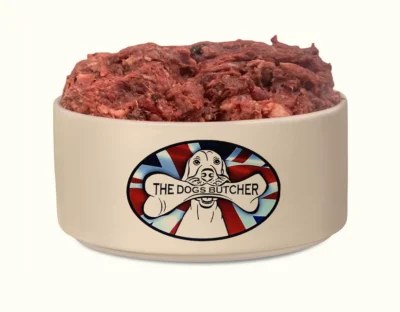 The Dogs Butcher Raw Dog Food – Purley Alpaca Raw Mince 1kg 80-10-10
