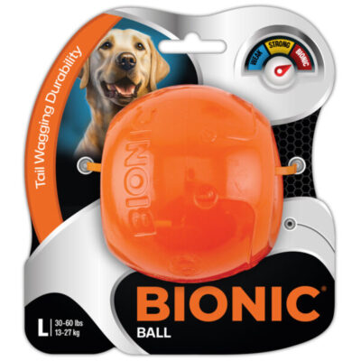 Bionic Ball Large Orange Dog Toy