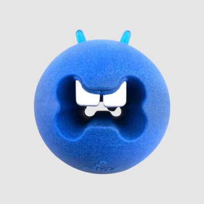 ROGZ Fred Treat Ball Blue Medium For Dogs