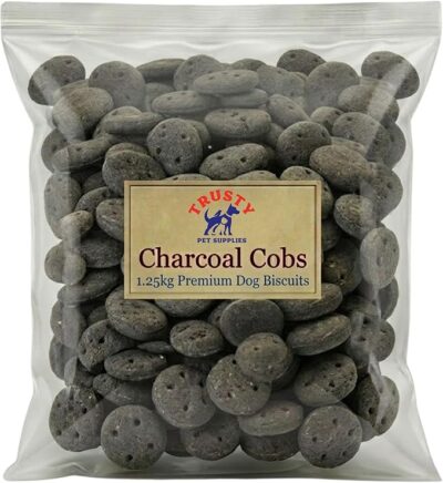 Trusty Charcoal Dog Biscuits Cobs