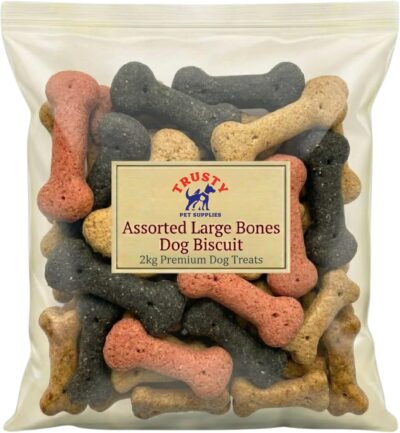Trusty Assorted Bones Large Dog Biscuits